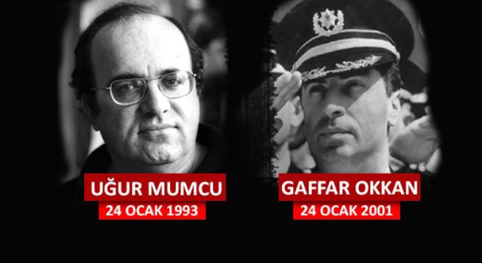 Uğur Mumcu ve Gaffan Okkan anılıyor