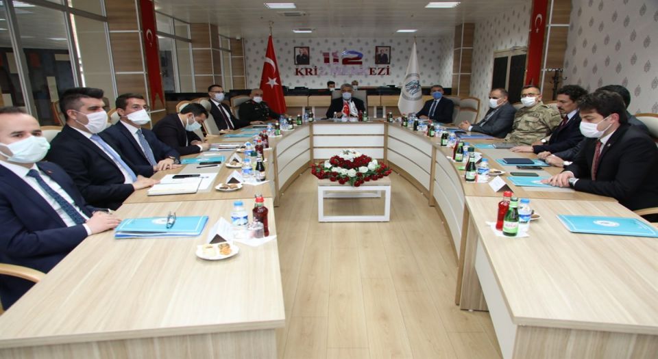 Erzincan'da İl Güvenlik ve Asayiş toplantısı yapıldı