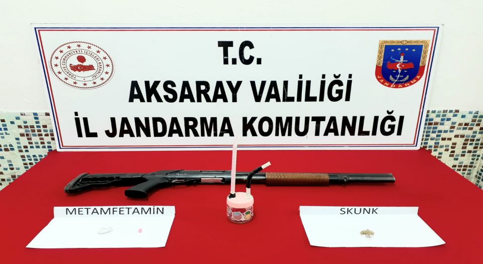 Aksaray'da uyuşturucu operasyonunda 3 gözaltı!