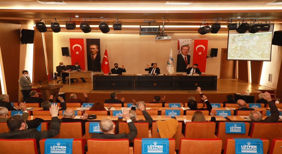 Kayseri Talas'ta mecliste oybirliği kararlar